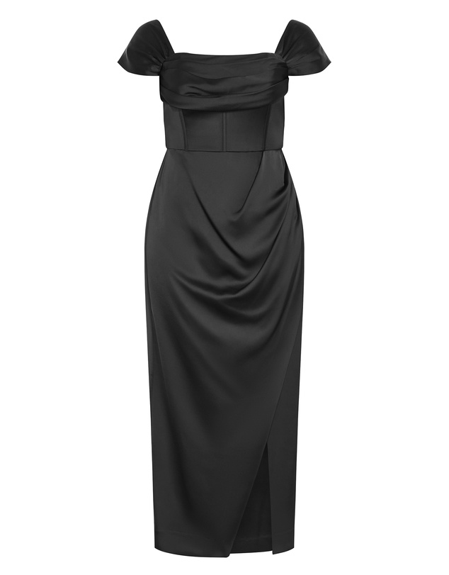 City Chic - Forbidden Love Maxi Dress - Black