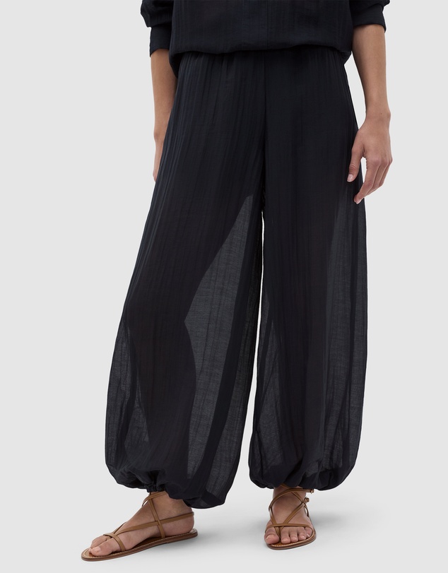 Seed Heritage - Semi Sheer Crinkle Pant