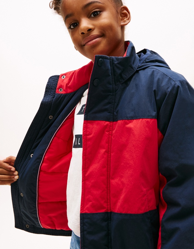 Tommy Hilfiger - Heritage Colour-Blocked Relaxed Jacket - Teens