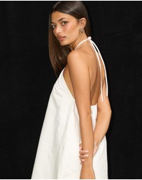 Dazie - Cosmopolitan Halter Mini Dress