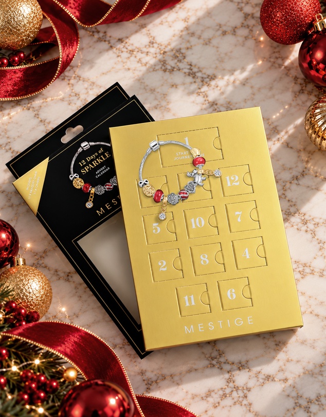 Mestige - 12 Days of Sparkle Advent Calendar - Embellished with crystals by Swarovski®
