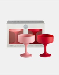 porter green - mecc | silicone unbreakable cocktail glasses