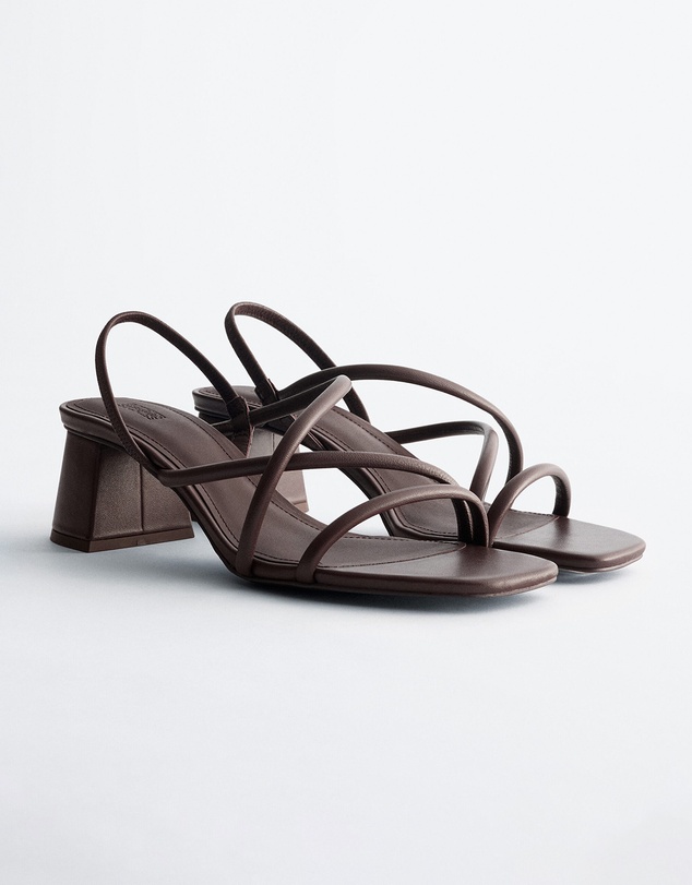 & Other Stories - Strappy Block Heel Sandals