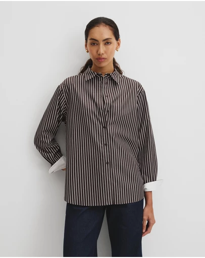 Country Road - Australian Cotton Classic Stripe Shirt