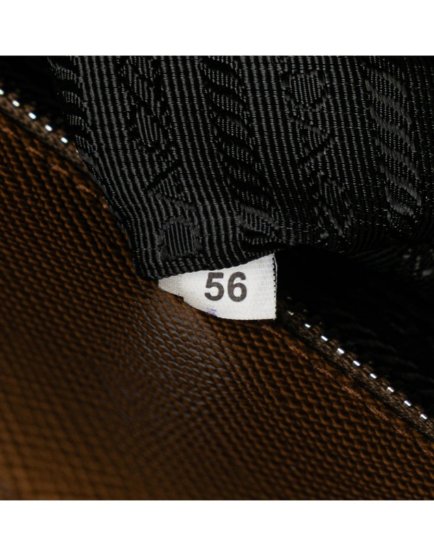 Prada - Pre-Loved Saffiano Lux Double Handle Shopping Tote