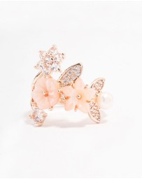 Lovisa - Rose Gold Plated Floral Bouquet Ring