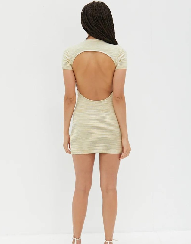 Style Addict - Backless Mini Dress