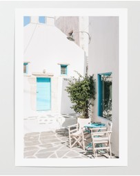LEGGERA - Perfect Corners of Mykonos Print