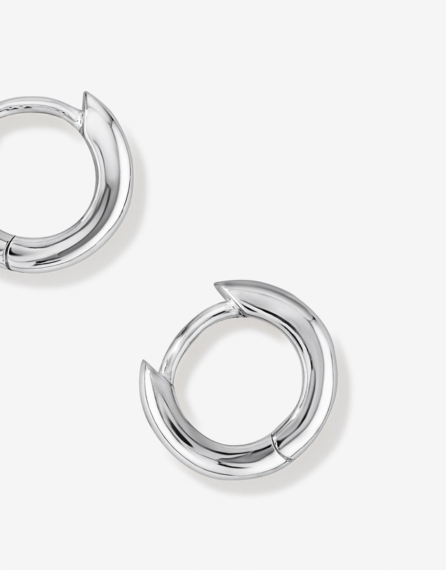 Michael Hill - 11mm Huggie Earrings in Sterling Silver