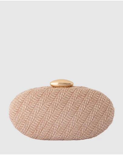 Olga Berg - Josie Woven Clutch
