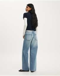Cotton On - Petite Low Rise Straight Jean