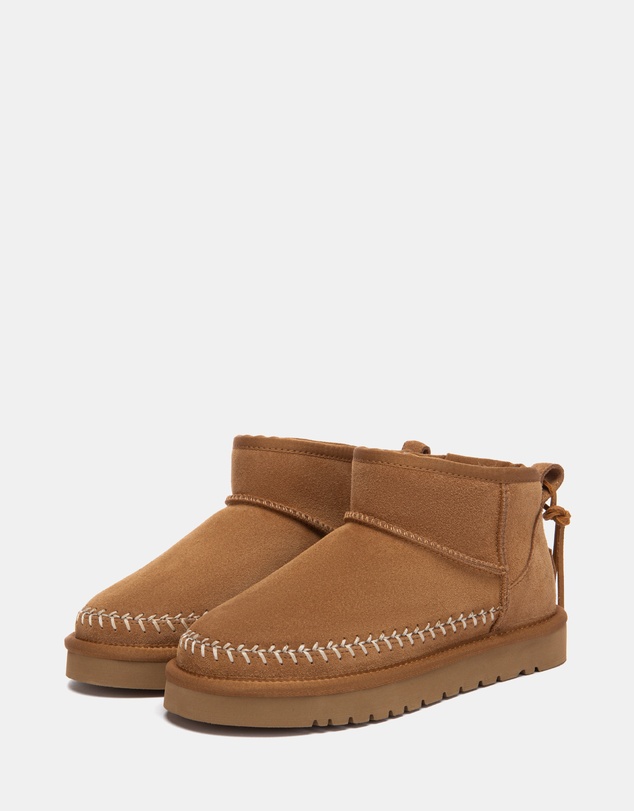 EVERAU - Australian Shepherd Ugg Mini Canlia Cow Suede Upper UGG Boots