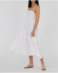 Amelius - Corinna Linen Midi Dress