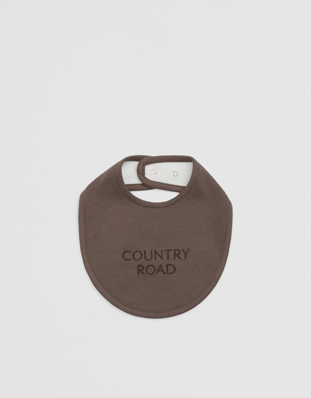 Country Road - Organically Grown Cotton Waffle Bib