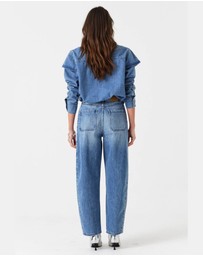 Seventy + Mochi Denim - Embroidered Bo Jean