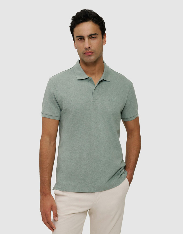 Trenery - Pique Marle Monogram Polo