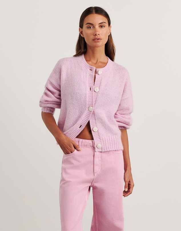 Jag - Lily Fluffy Knit Cardigan