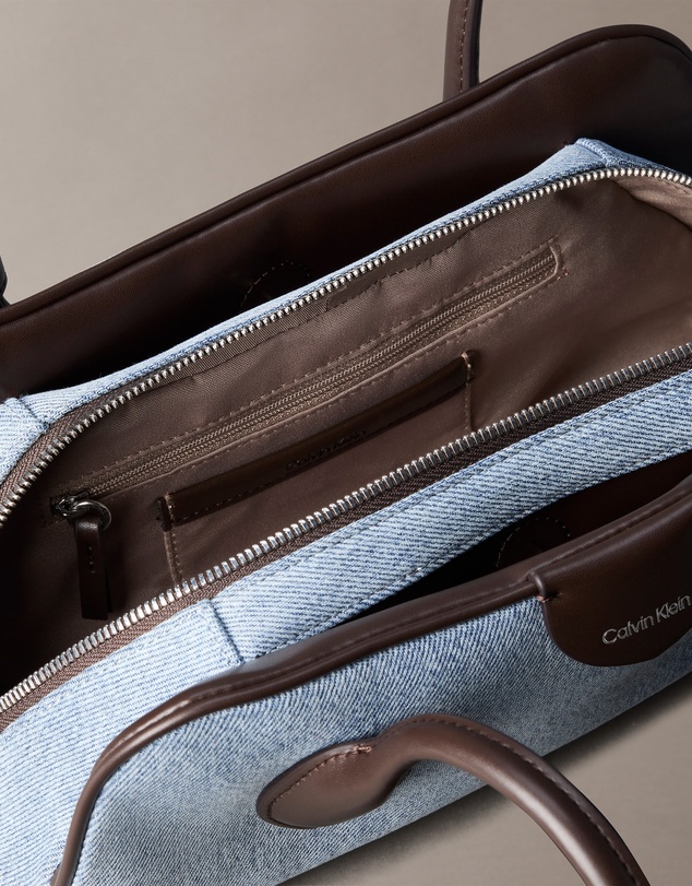 Calvin Klein - Emblem Trio Denim Shoulder Bag