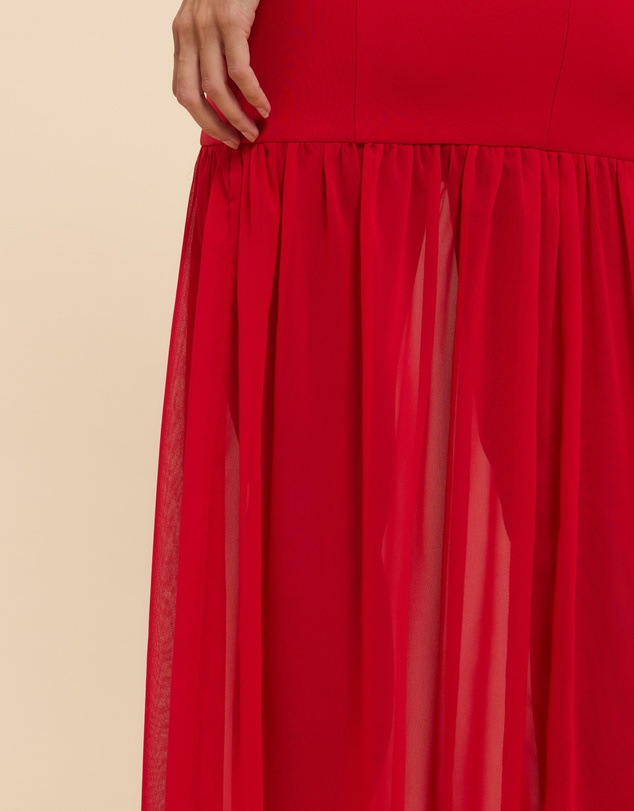 CHANCERY - Luella Scoop Neck Drop Waist Maxi Dress