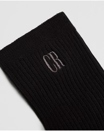 Country Road - Australian Cotton Blend Cr Ribbed Three Quarter Crew Sock