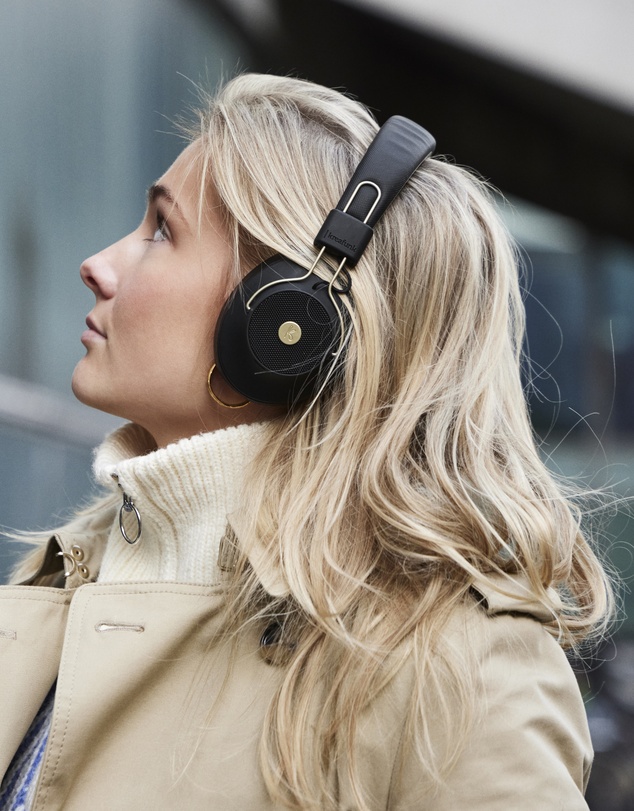 Kreafunk - Kreafunk Abeat Qi Bluetooth Headphones W/ Anc - Black