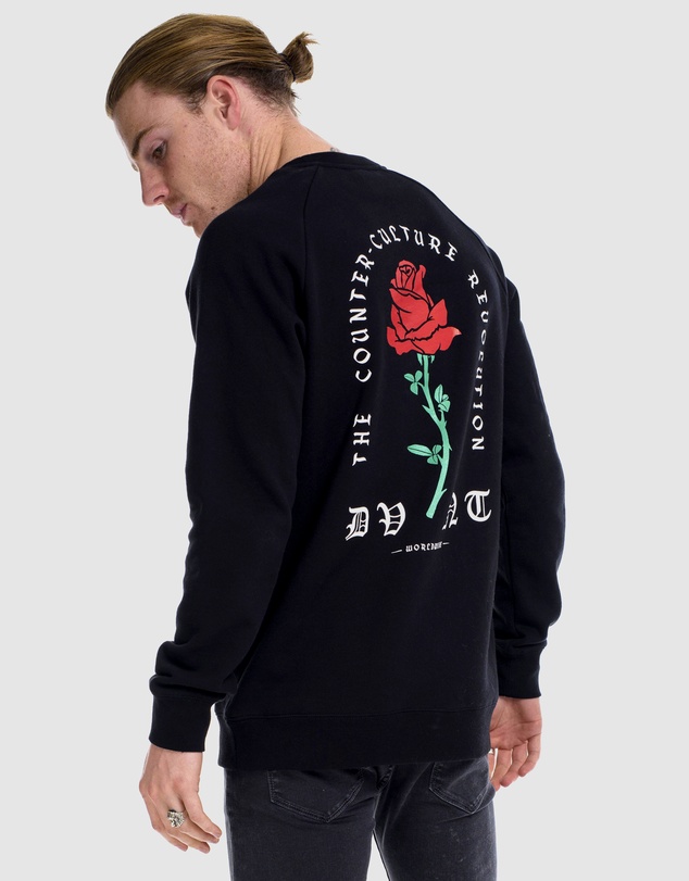 DVNT - Barbed Rose Crewneck