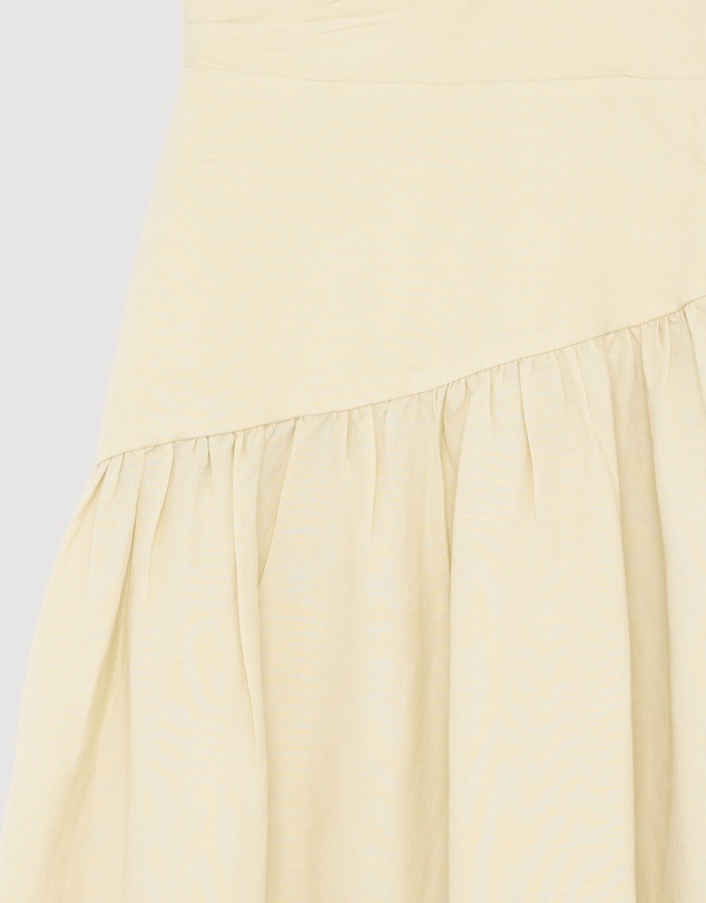Revibe - Repaired Shona Joy Gigi One Shoulder Maxi Dress - AU 6