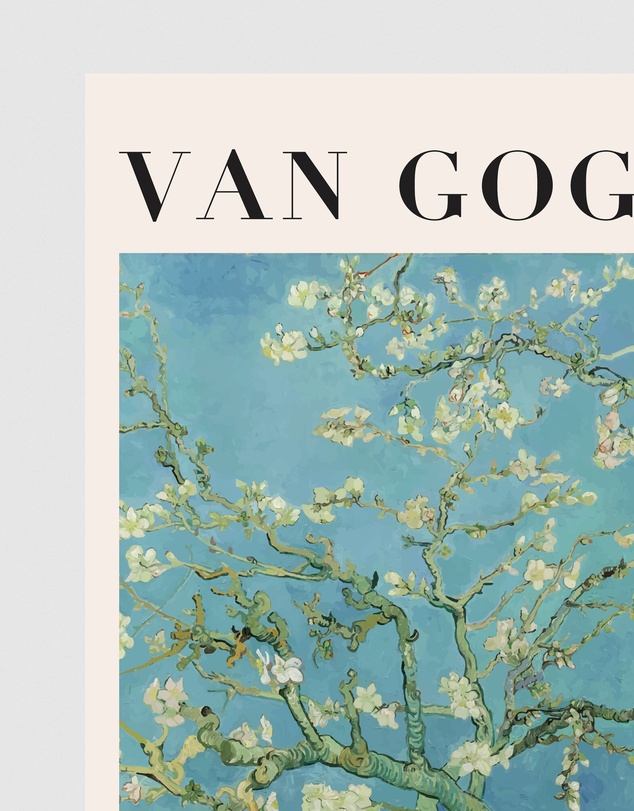 Inka Arthouse - Almond Blossoms by Van Gogh Art Print
