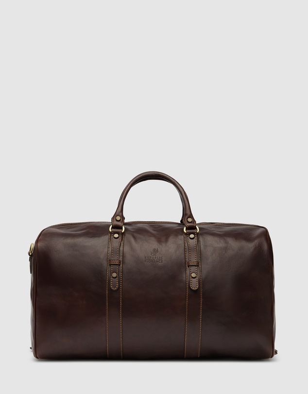 Republic of Florence - Marco Polo Chocolate Large Duffle Bag