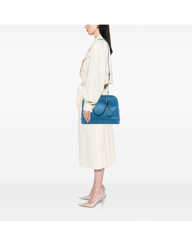Pre-Loved by Azura Reborn - Pre-Loved Large Saffiano Lux Open Promenade Satchel