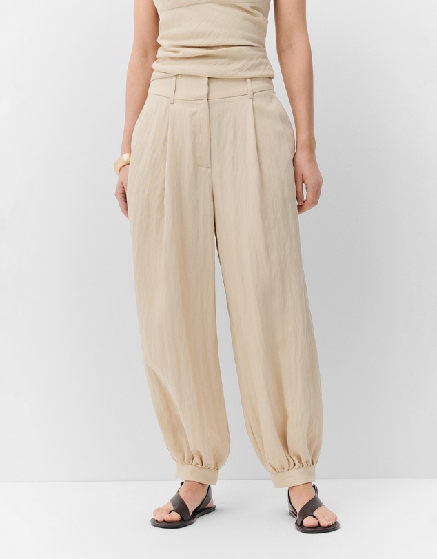 UNISON - Textured Harem Pant