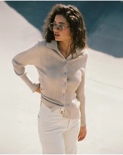 DRICOPER DENIM - Oakley Pleated Tencel Shirt