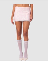 EDIKTED - Silvie Printed Mini Skirt