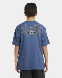 Billabong - Boys 8 to 16 Heritage A T-Shirt