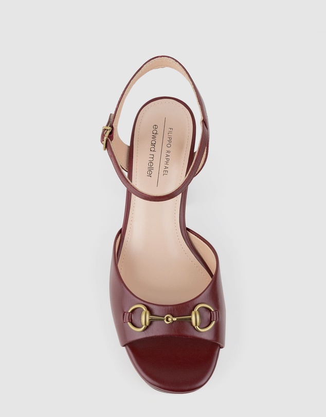 Edward Meller - RULIA80 Platform Sandal with Trim