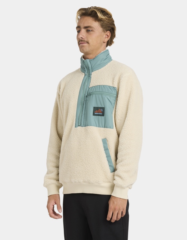 Billabong - Mens Boundary Peak Mock Neck Fleece Top