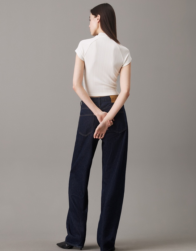 Calvin Klein Jeans - Slim Textured Rib T-Shirt