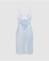 Hunkemoller - Satin Lace Miri Slip Dress
