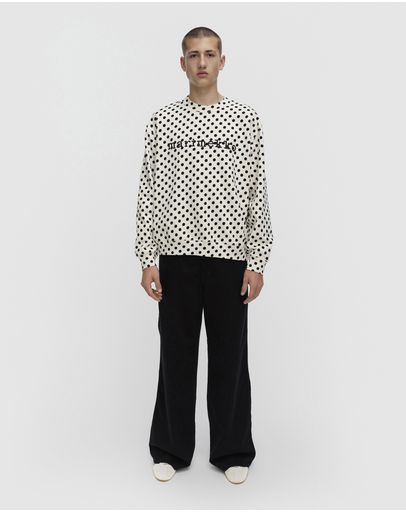 off white, black