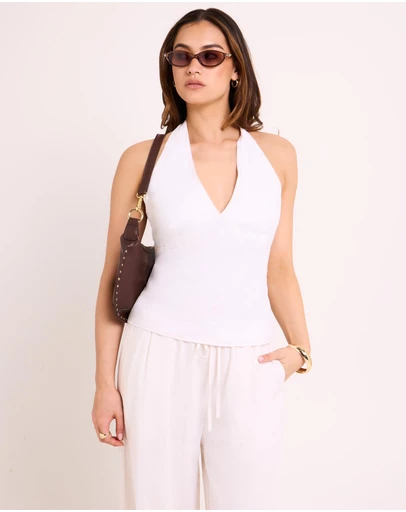 Subtitled - Hali Halter Top