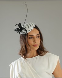 Morgan & Taylor - Danica Fascinator in White
