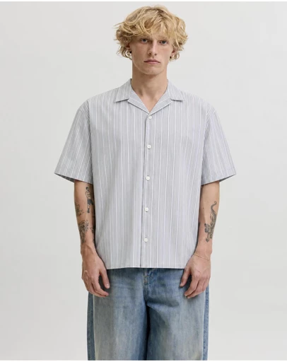 Jack & Jones - Jornorrebro Stripe SS Shirt