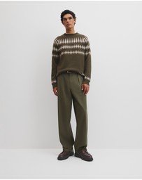 Country Road - Wool Fair Isle Knit