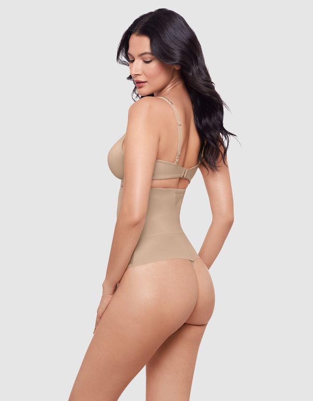 Miraclesuit Shapewear - Sexy Sheer Shaping High Waist Thong
