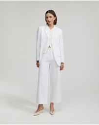 Oxford - Ela Linen Blend Pants