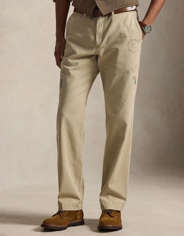 Polo Ralph Lauren - Bedford Straight Fit Graphic Pants