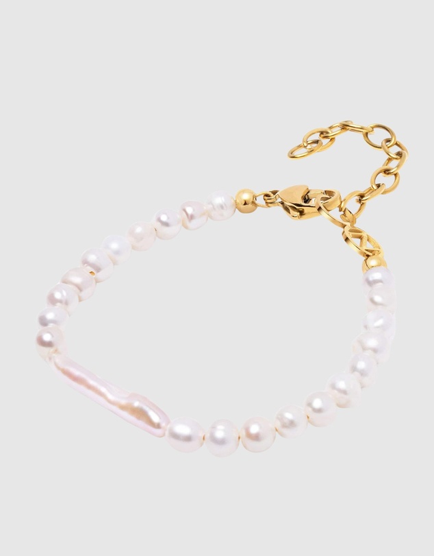 Nialaya Jewellery - Ravello Pearl Bracelet