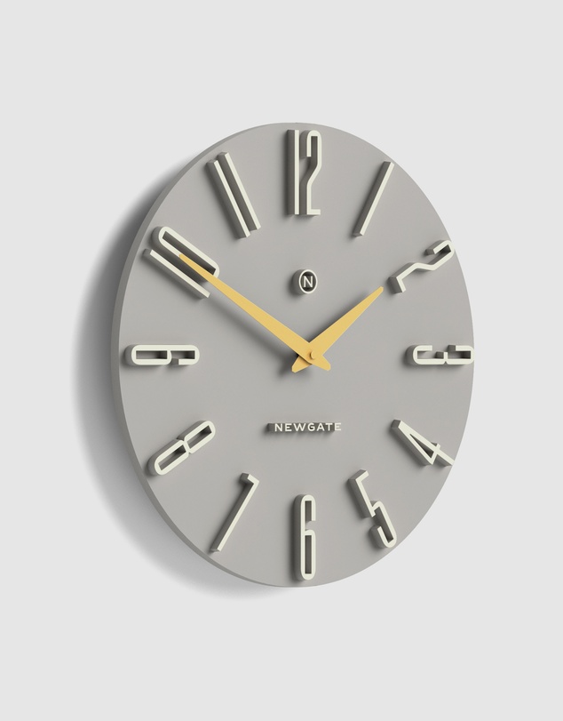 Newgate - Newgate Empire State Wall Clock-Grey