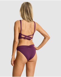 Sea Level Australia - Essentials Edit Cross Front Tie Back Bra Top