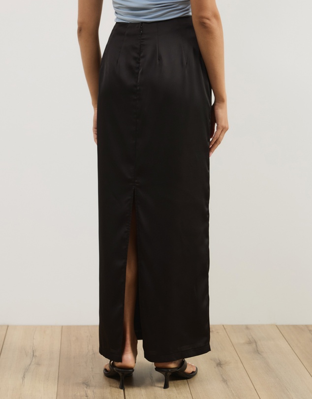 Atmos&Here - Lowen Satin Maxi Skirt